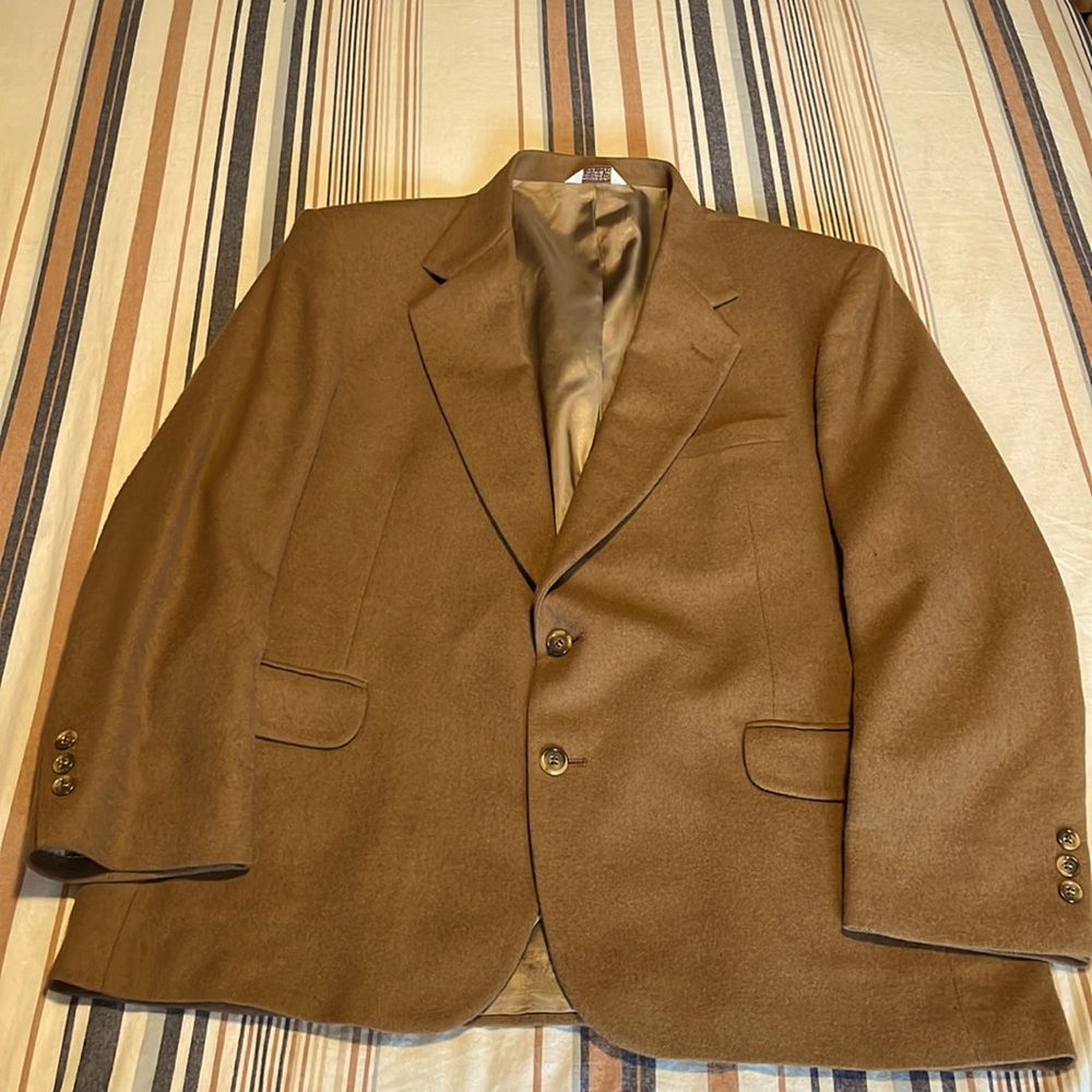 USA Made Vintage Camel Hair Blazer